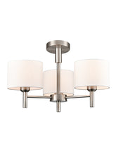 Franklite Barolo 3 Light Satin Nickel